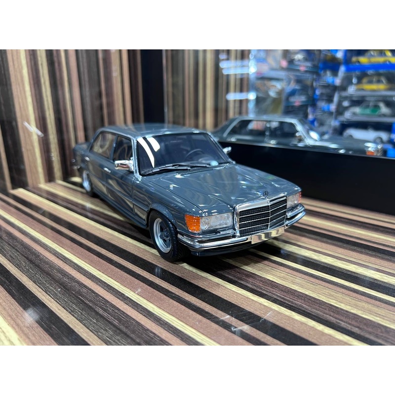 1/18 Diecast Mercedes-Benz 450 SEL 6.9 AMG Grey IVY Models Scale Model Car