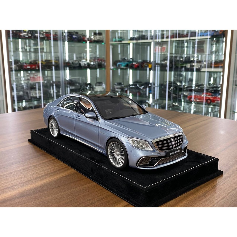 1/18 Resin model HH Models Mercedes Benz S65 L Reviera Blue Limited 30 pcs