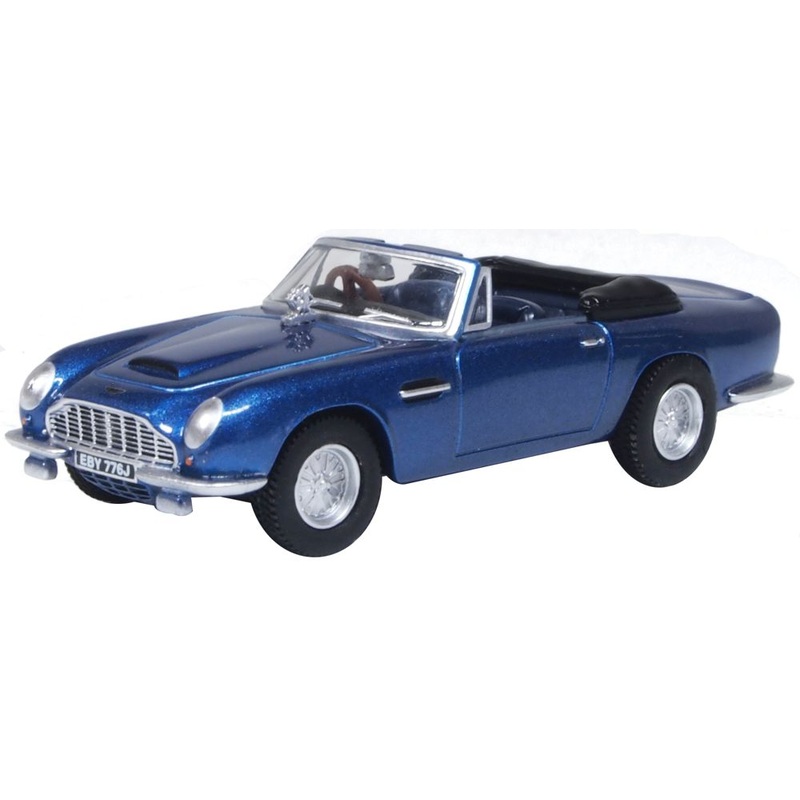 Aston Martin Db6 MkII Volante Seychelles Blue (King Charles III) 1:76