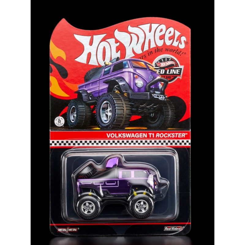 EXCLUSIVE Hotwheels RLC Volkswagen T1 Rockster With Hotwheels Protector