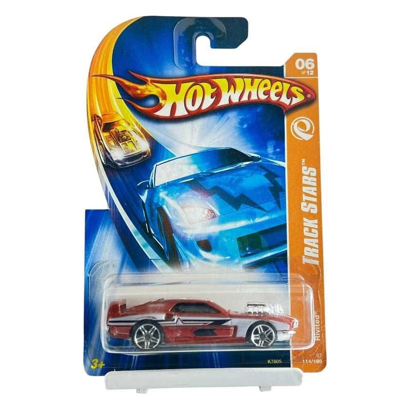 Exclusive Hotwheels Target Track Stars Rivited