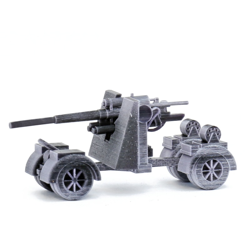 Flak 88 on chassis Wehrmacht - unpainted 