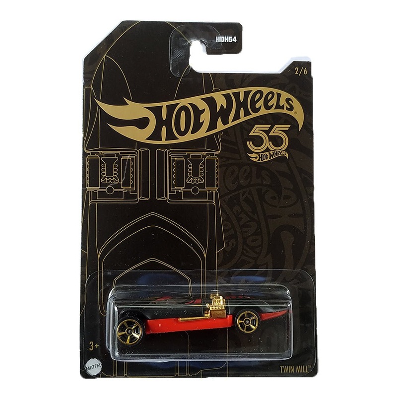 Hot Wheels Pearl & Chrome Series Twin Mill - Red / Black