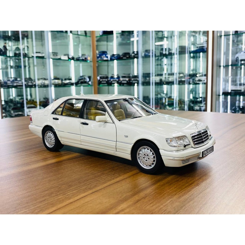 NOREV Mercedes Benz S320 - White (1997, 1/18 Scale)