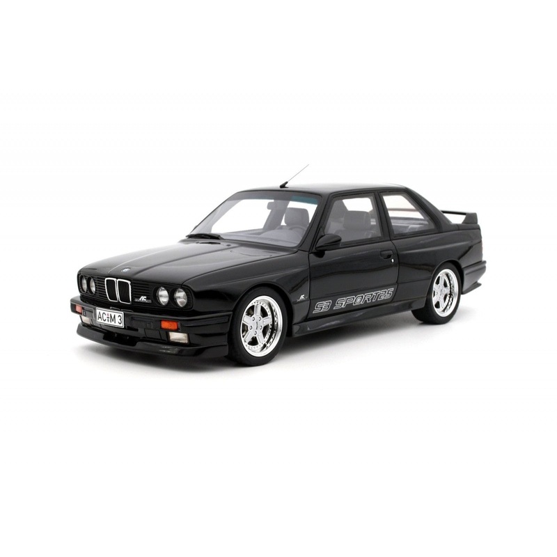 Otto 1985 BMW M3 E30 AC Schnitzer ACS3 Sport 2.5 Diamond Black Metallic 1:18