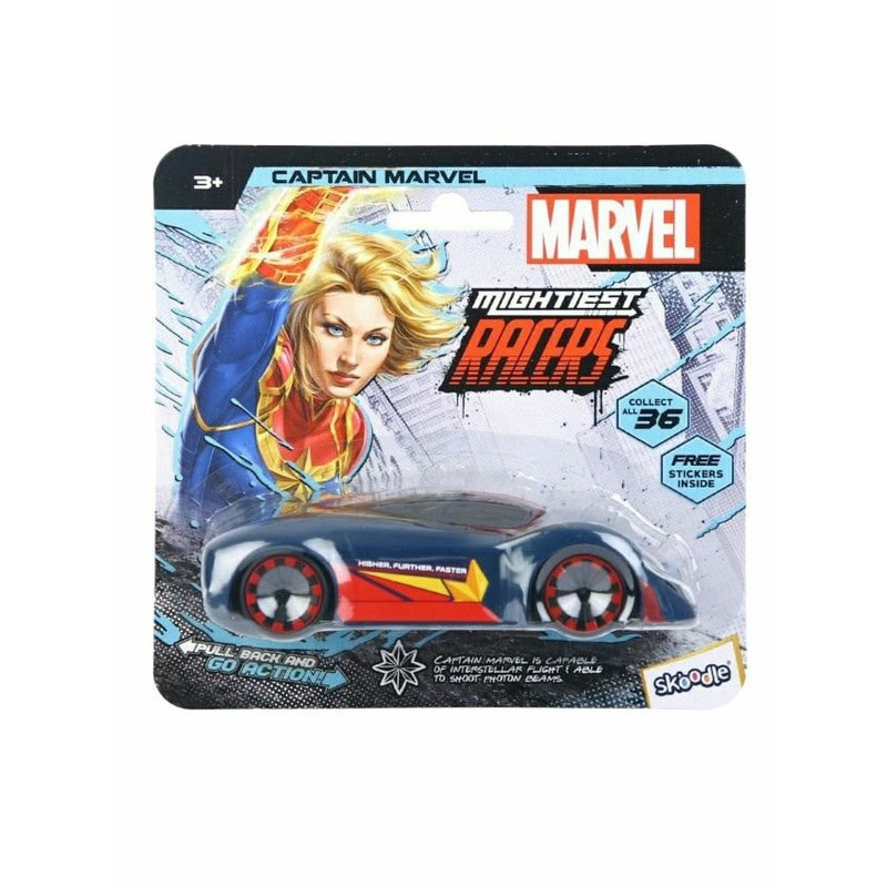 Skoodle Marvel Pull-Back mightiest racers captain Marvel