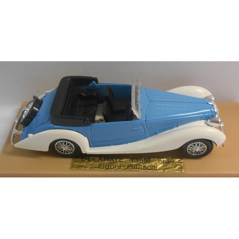 Solido 1/43 Scale Metal Model - SO267 DELAHAYE 78 BLUE/WHITE