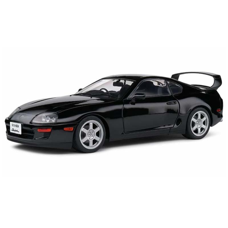 Solido 1993 Toyota Supra MK4 (A80) Black 1:18