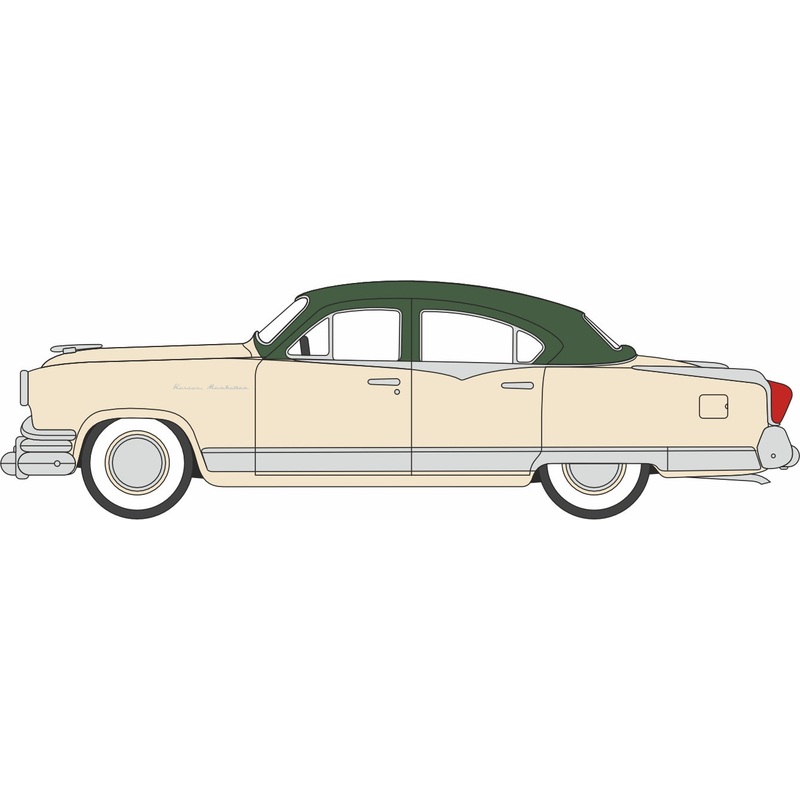 1953 Kaiser Manhattan Stardust Ivory/Jade Green 1:87