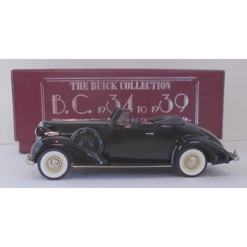 Brooklin Models 1/43 Scale BC026 - 1936 Buick Special Convertable Coupe Black