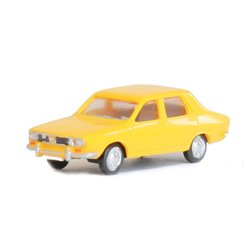 Car Renault R12 Dacia 1200 sedan yellow