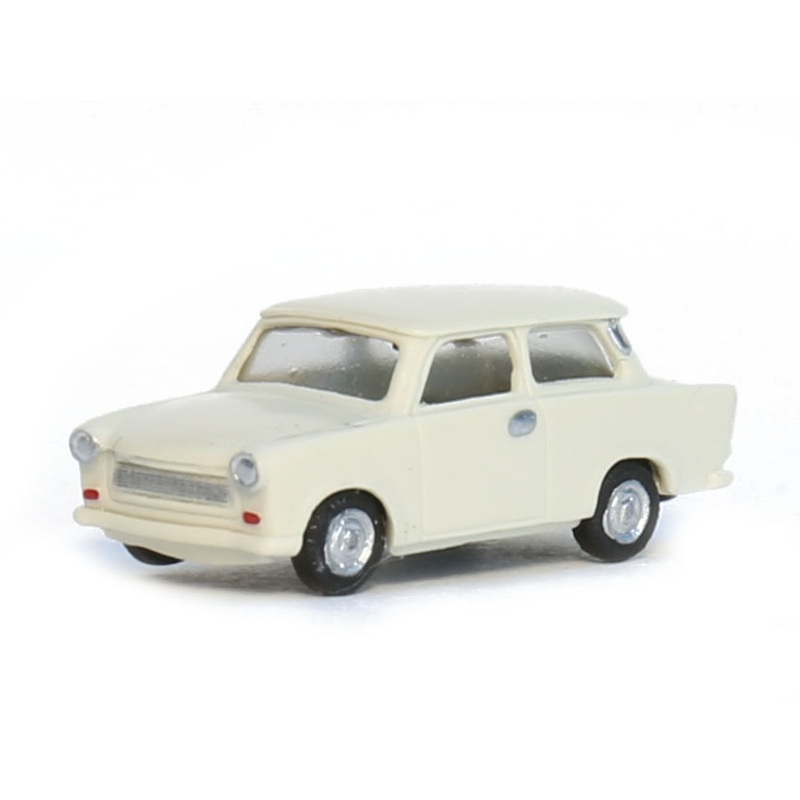 Car Trabant 601 Sedan Atlas White