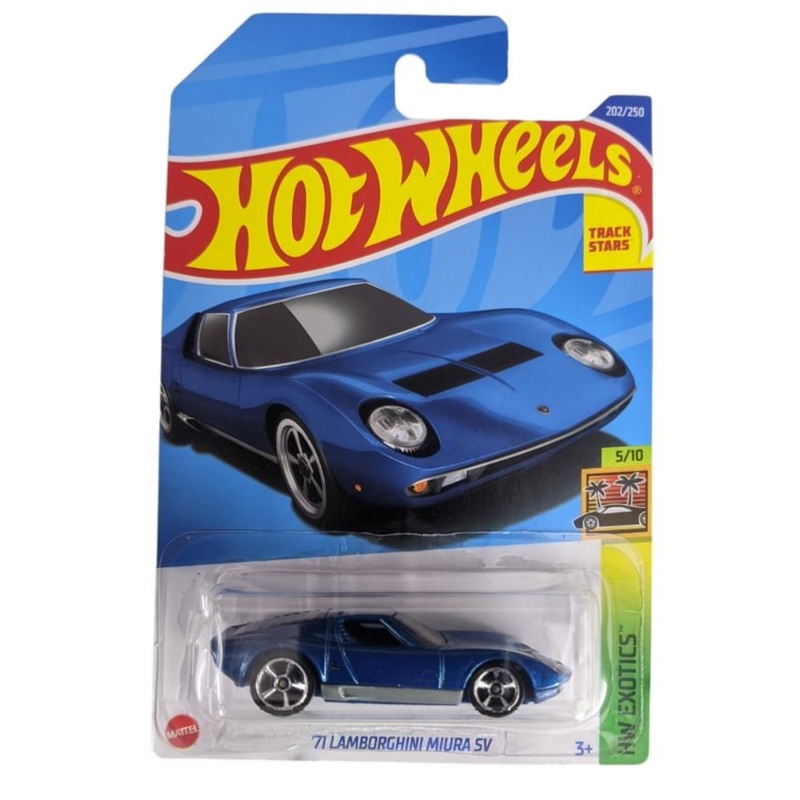 EXCLUSIVE Hotwheels 71 Lamborghini Mura SV (Blister damage car mint condition )