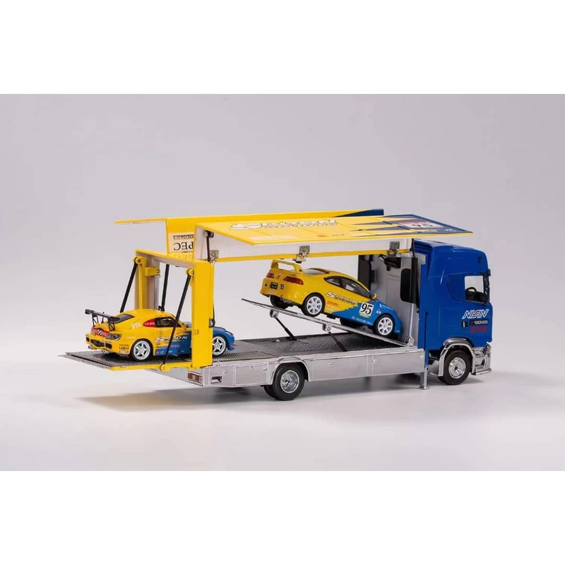 GCD 1/64 S730 Enclosed Double Deck Gull Wing Tow Truck SPOON