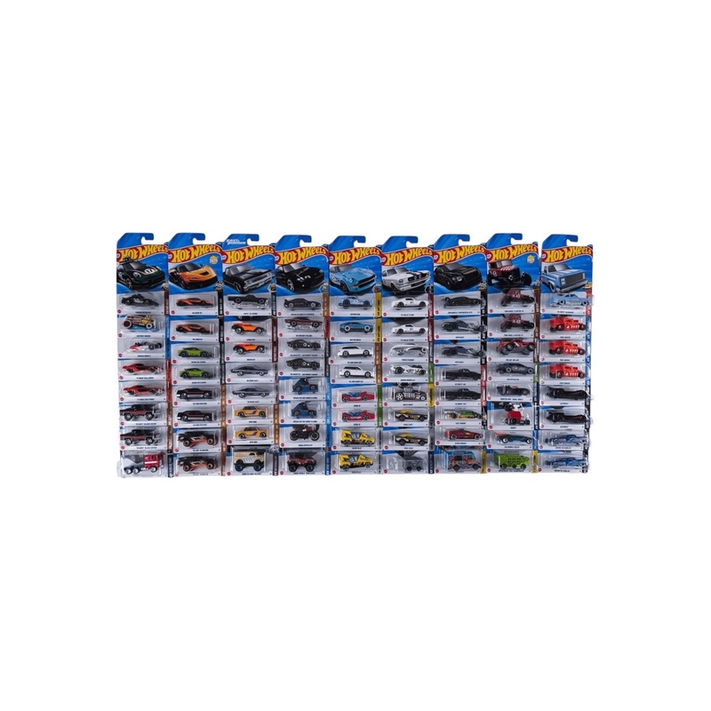 Hotwheels 2025 G Case Imported Includes 72 Cars
