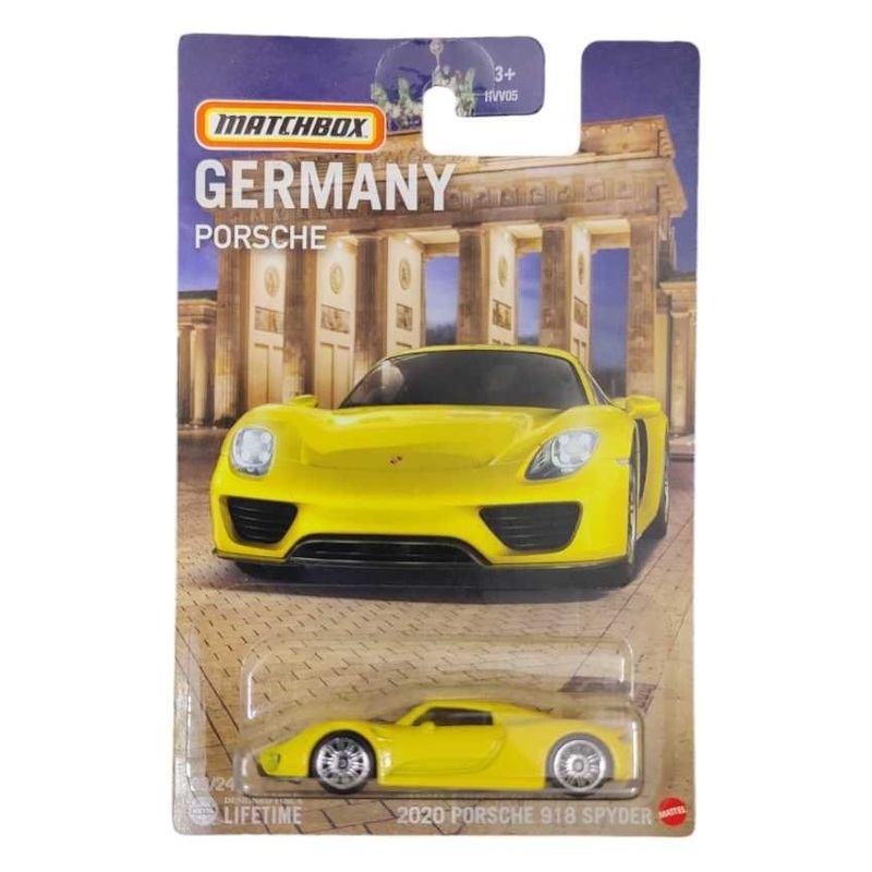 MATCHBOX 2020 Porsche 918 Spyder