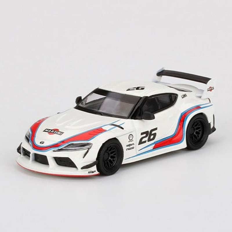 Mini GT 1/64 LBWORKS Toyota GR Supra Martini Racing ***in clamshell blisters***