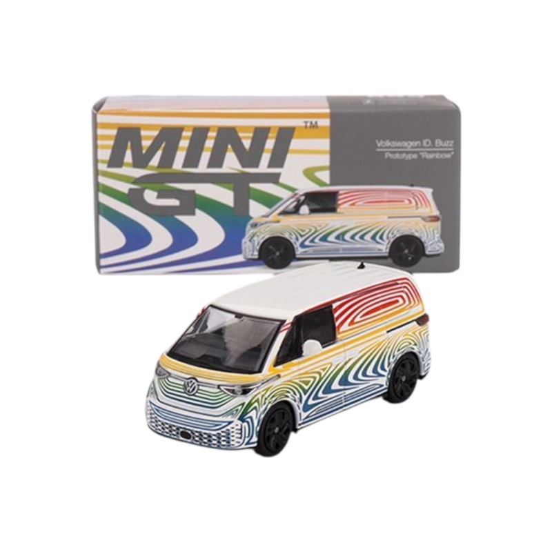 Mini GT Volkswagen ID.Buzz Prototype Rainbow 1:64 Scale
