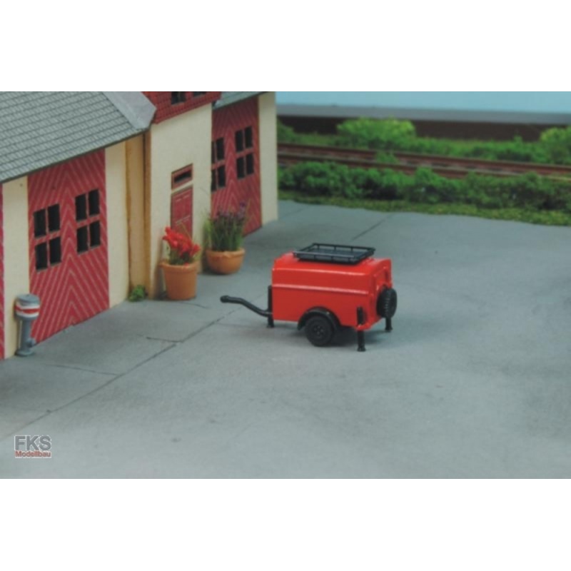 Portable syringe trailer TSA type 3