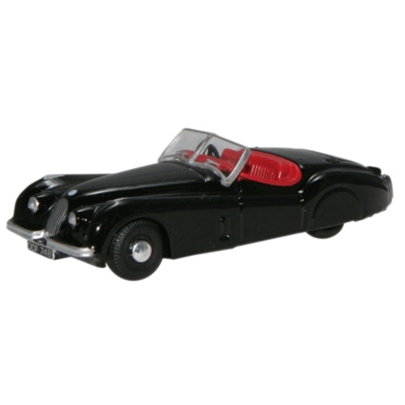 XK120 Black - 1:76 Scale