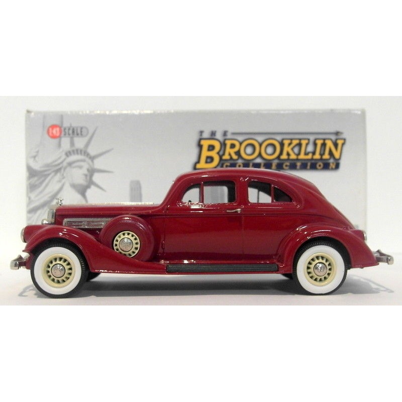 Brooklin 1/43 Scale BRK100  - 1935 Pierce Arrow Coupe Maroon