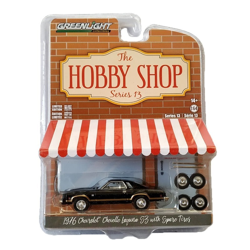 Greenlight The Hobby Shop Series 13 1976 Chevrolet Chevelle Laguna with Spare Tires