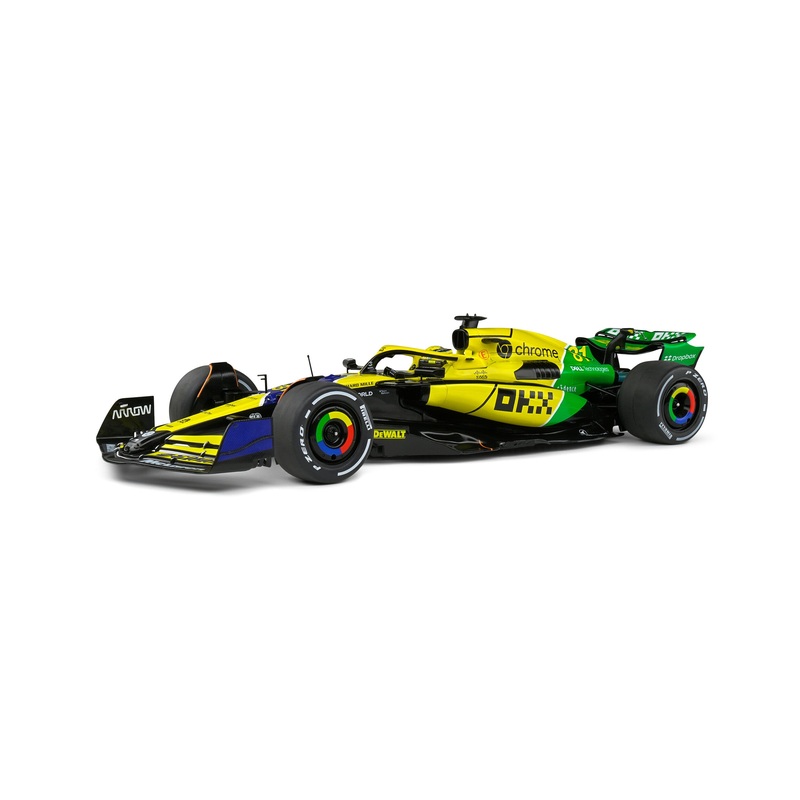 Solido Mclaren F1 Team MCL38 Yellow E. Piastri Monaco GP 2024 1:18