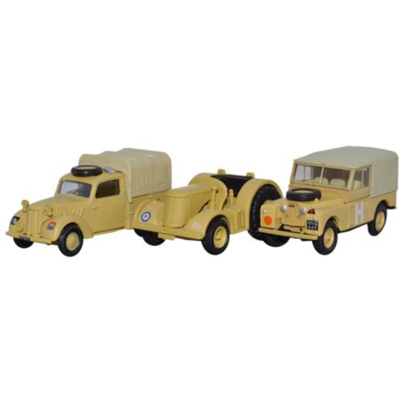 3 Piece Set - Tilly, David Brown Tractor and Land Rover