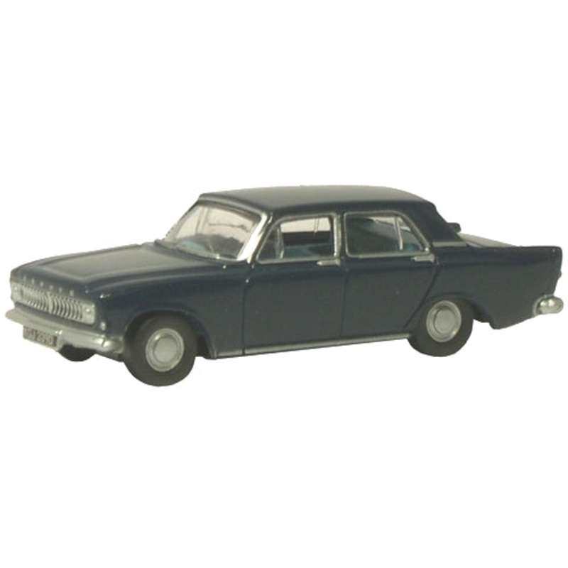 Ambassador Blue Ford Zephyr - 1:76 Scale