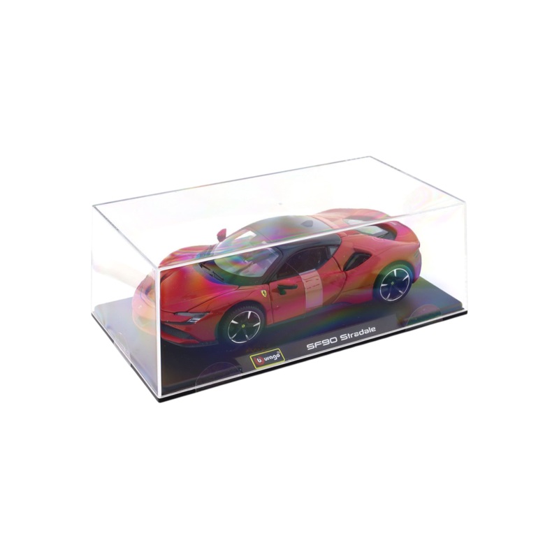Bburago Ferrari SF90 Stradale Diecast 1:24 Scale (With Acrylic Case)