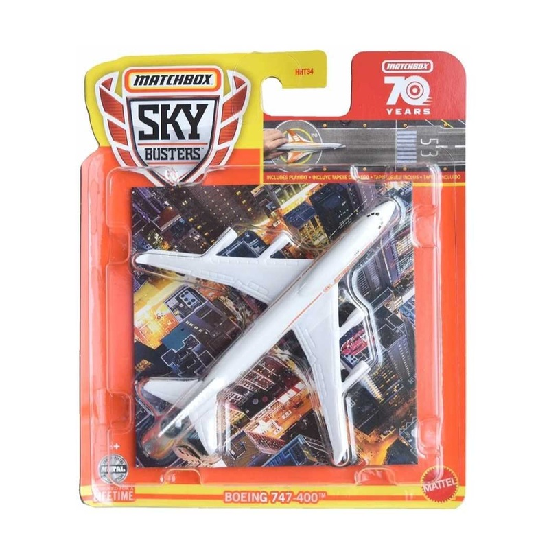 EXCLUSIVE Matchbox Sky Buster Boeing 747-400