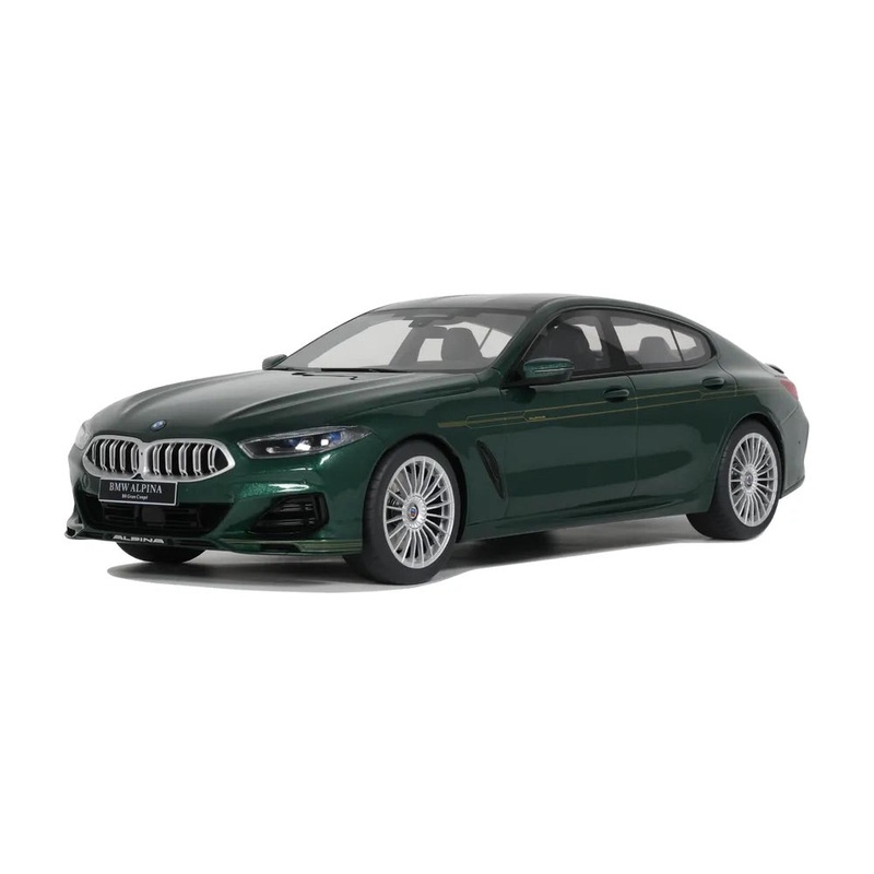 GT Spirit 2023 BMW Alpina B8 Gran Coupe 8 Series Green 1:18 Resin