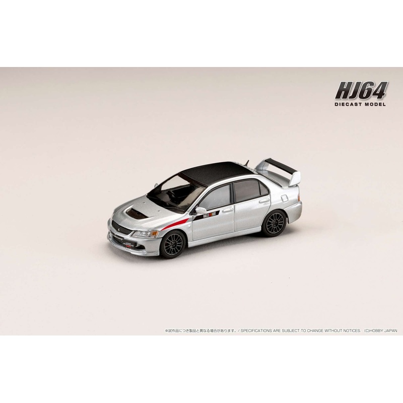 Hobby Japan 1/64 MITSUBISHI LANCER EVOLUTION 9 MR GSR JDM Customized Version with Engine Display Model