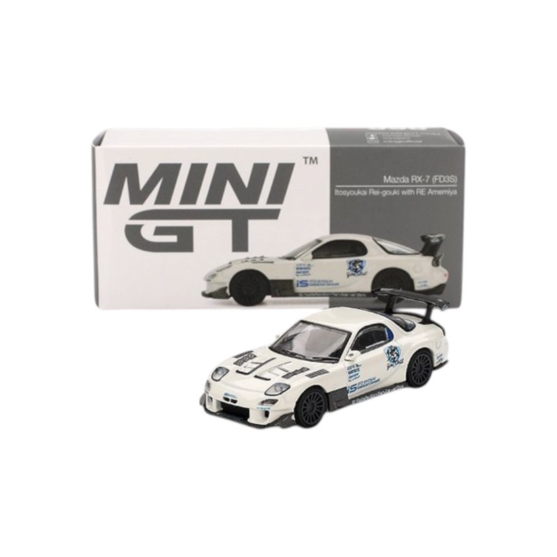Mini GT Mazda RX-7 (FD3S) Itosyoukai Rei-gouki with RE Amemiya Code-996 1:64 Scale