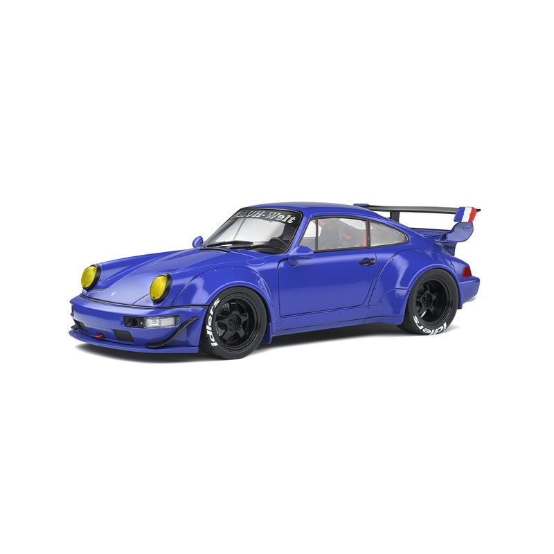Solido 2017 Porsche 911 (964) RWB Bodykit Champagne Blue 1:18