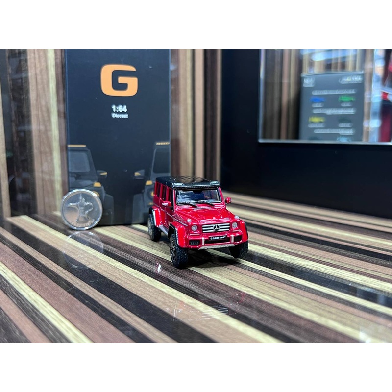 1/18 Diecast Mercedes-Benz G500 4x4 Red Almost Real Scale Model Car