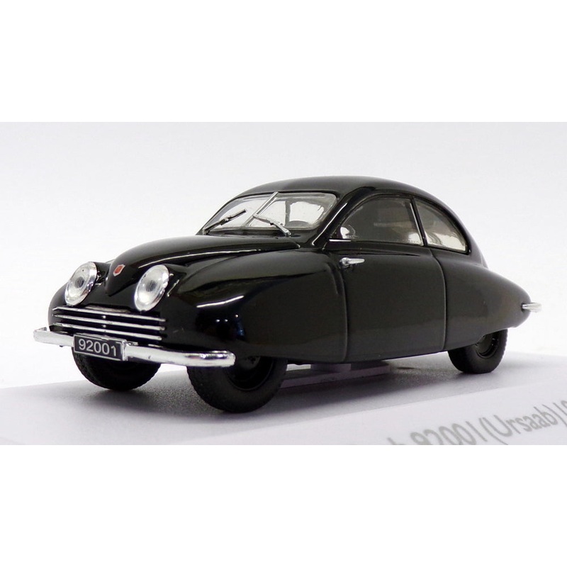Atlas Editions 1/43 Scale 3 898 001 - 1947 Saab 92001 Ursaab - Black