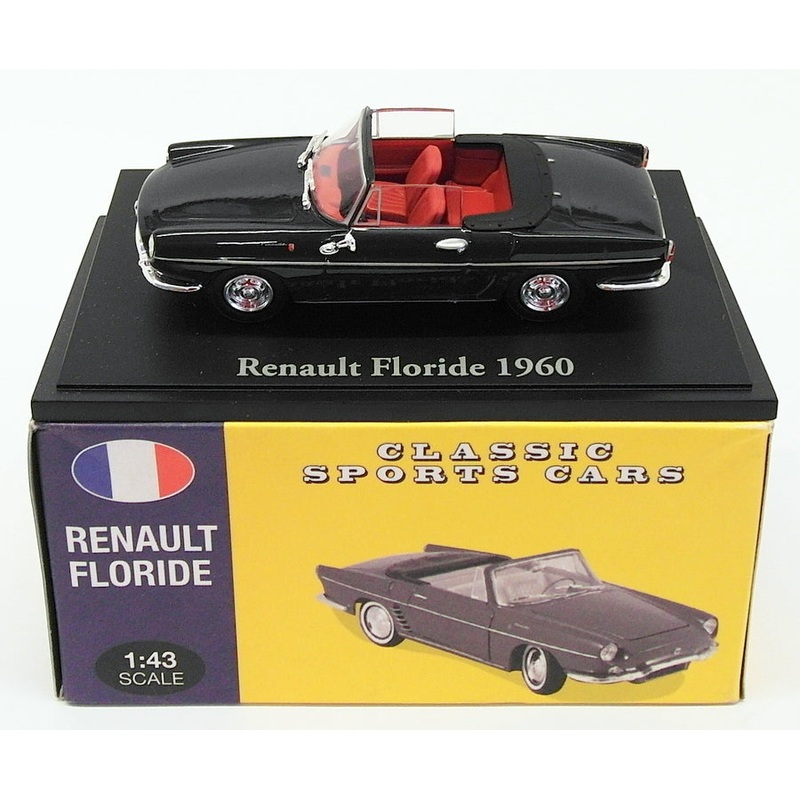 Atlas Editions 1/43 Scale Model Car 4 656 109 - Renault Floride - Black