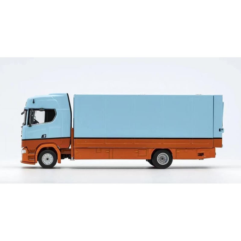 GCD 1/64 S730 Enclosed Double Deck Gull Wing Tow Truck - Gulf