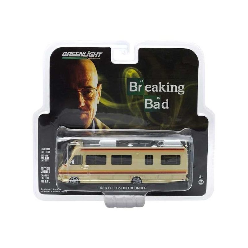 Greenlight breaking bad 1986 fleetwood bounder Premium imported edition scale 1:64