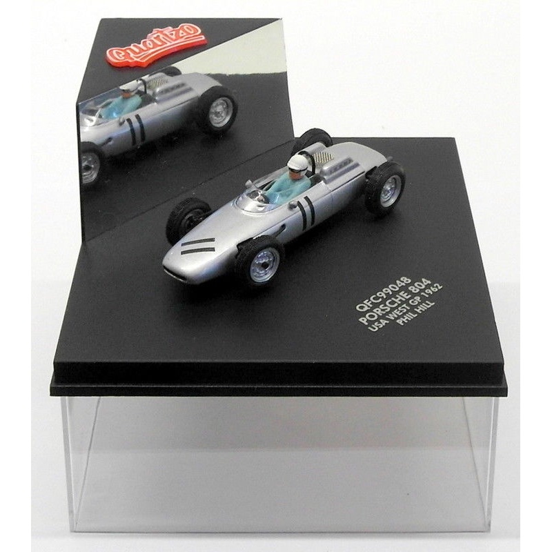 Quartzo 1/43 Scale QFC99048 - Porsche 804 USA West GP 1962 - #11 P.Hill