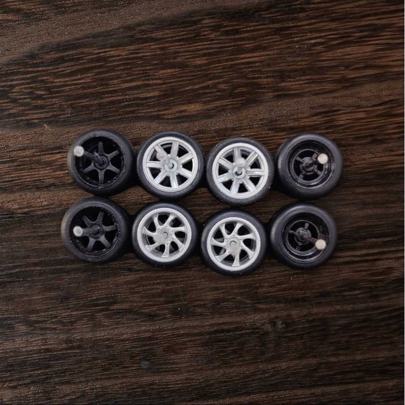 Rubber wheels w-9-1