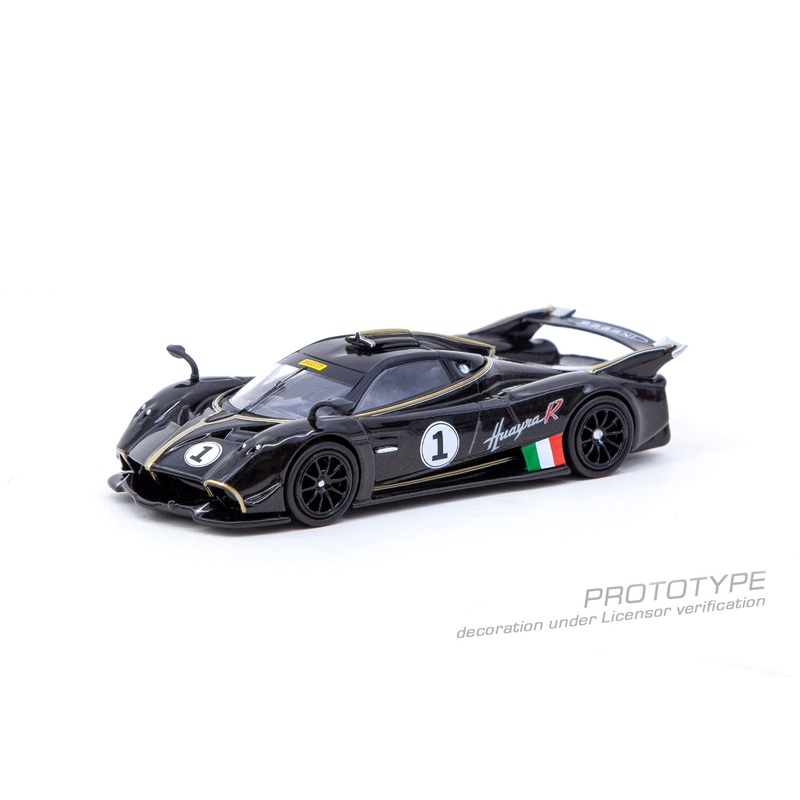 Tarmac Works 1:64 Pagani Huayra R Nero Oro