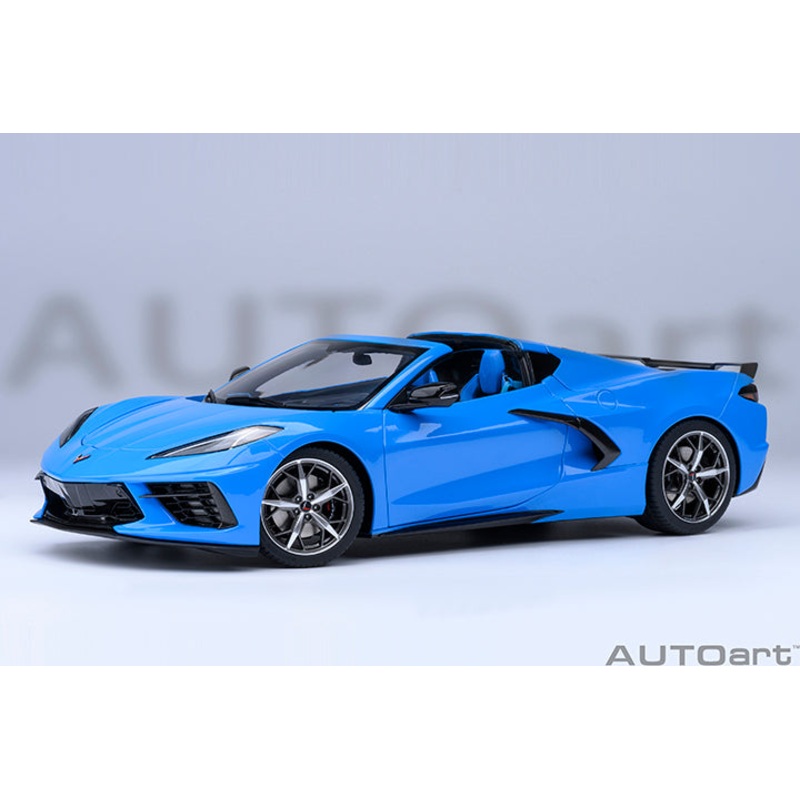 AUTOart Chevy Corvette C8 Z51 Rapid Blue 1:18