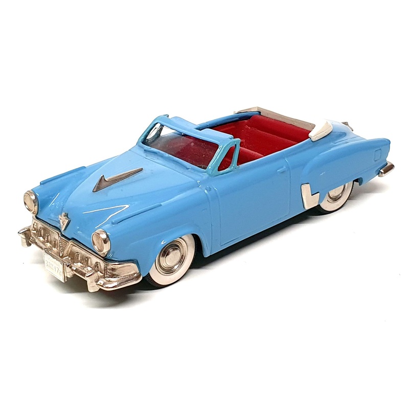 Brooklin 1/43 Scale BRK17X - 1952 Studebaker Commander Convertible - Blue