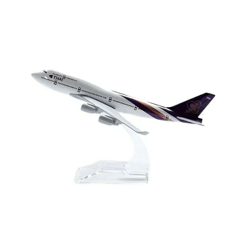 Diecast Airplane Thai Aircraft Model (Scale 1:400)