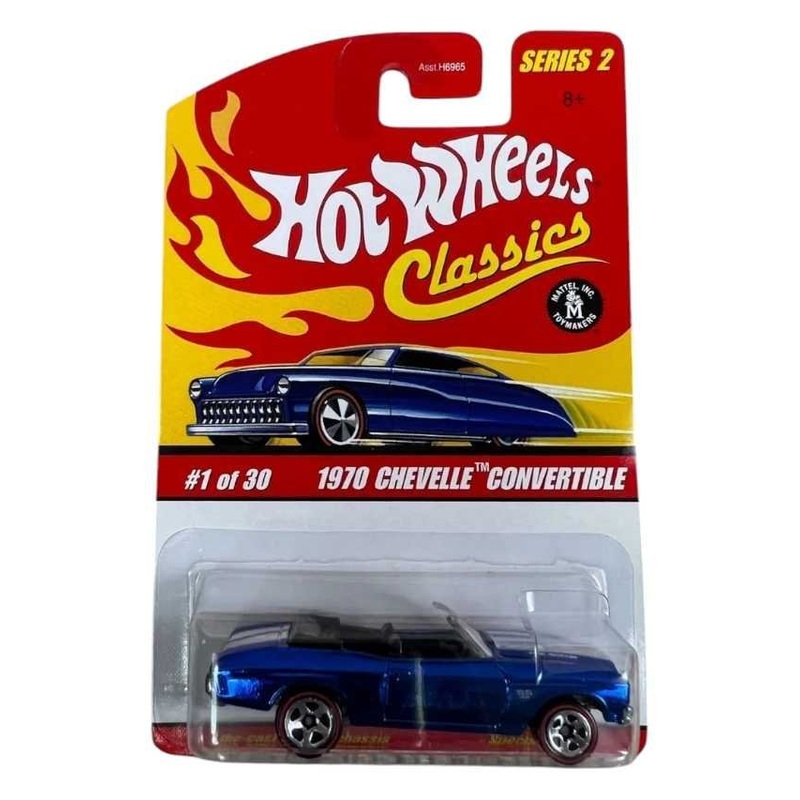 Exclusive Hotwheels Classic 1970 Chevelle convertible