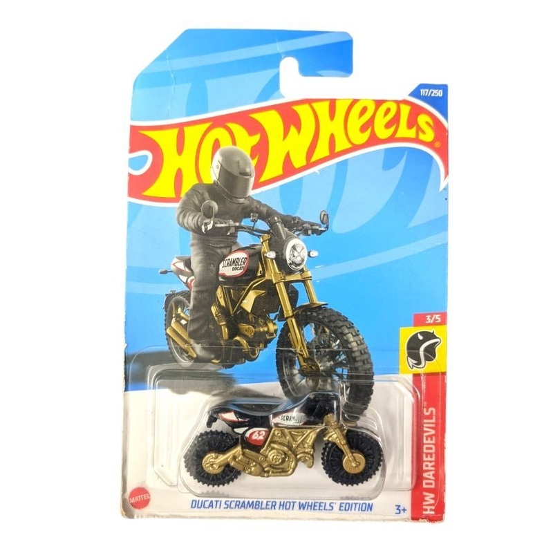 Exclusive Hotwheels Ducati Scrambler Hot Wheels Edition Hw Daredevils