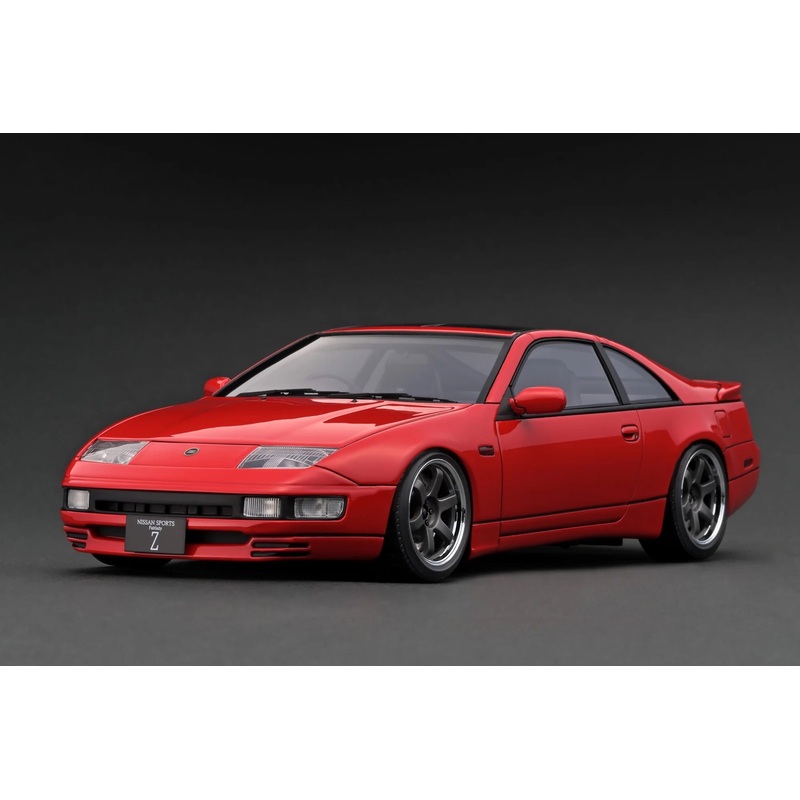 Ignition-Model Nissan Fairlady 300 ZX Z32 2by2 RHD Red 1:18