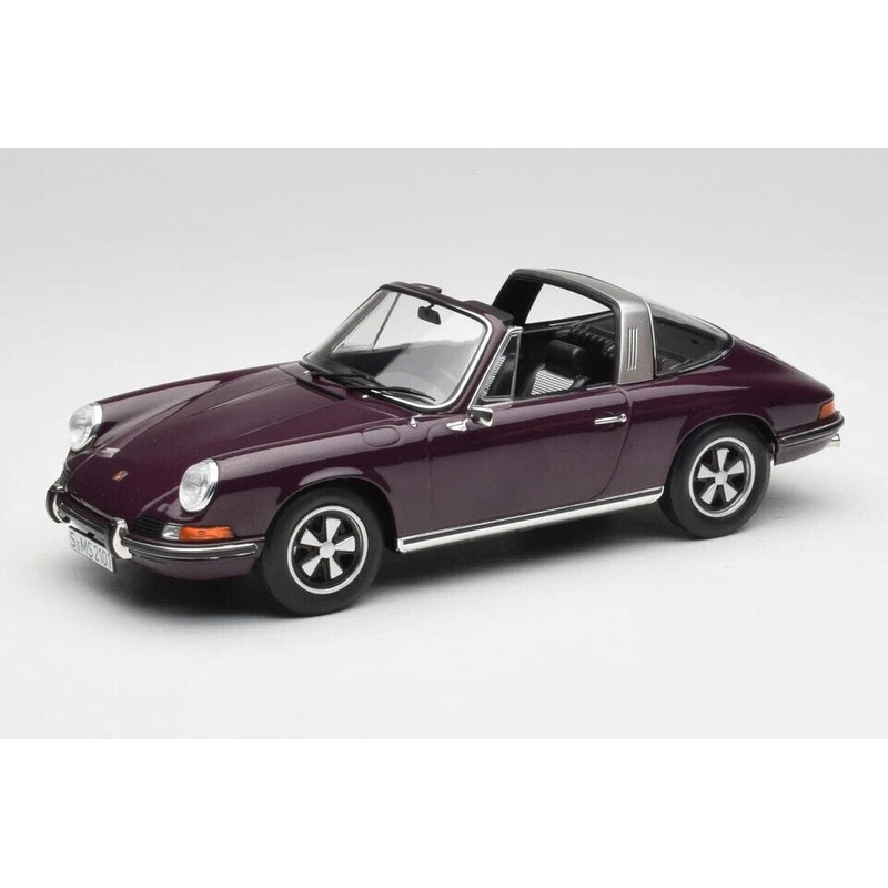 Norev 1971 Porsche 911 T Targa (Removable Top) Violet 1:18
